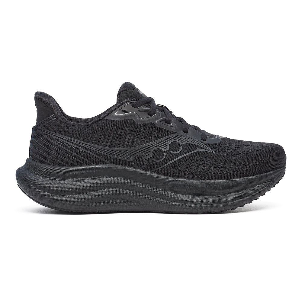 Saucony Men’s Triumph 23 - BlackToe Running#colour_triple-black