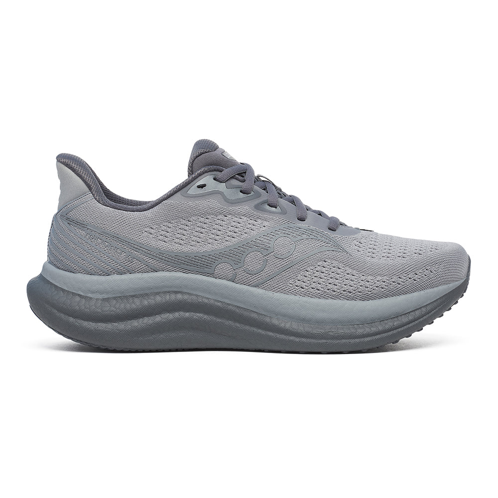 Saucony Men’s Triumph 23 - BlackToe Running#colour_fossil-shadow