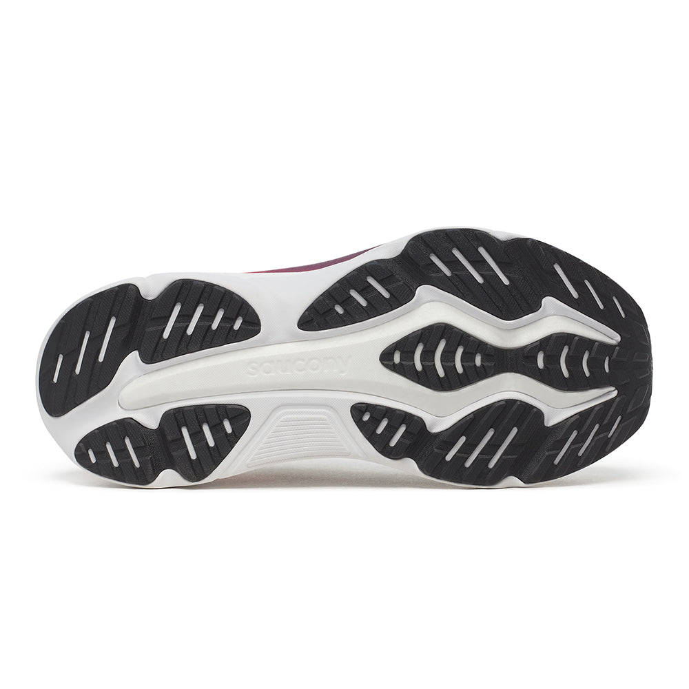 Saucony Men's Hurricane 25 - BlackToe Running#colour_black-crimson