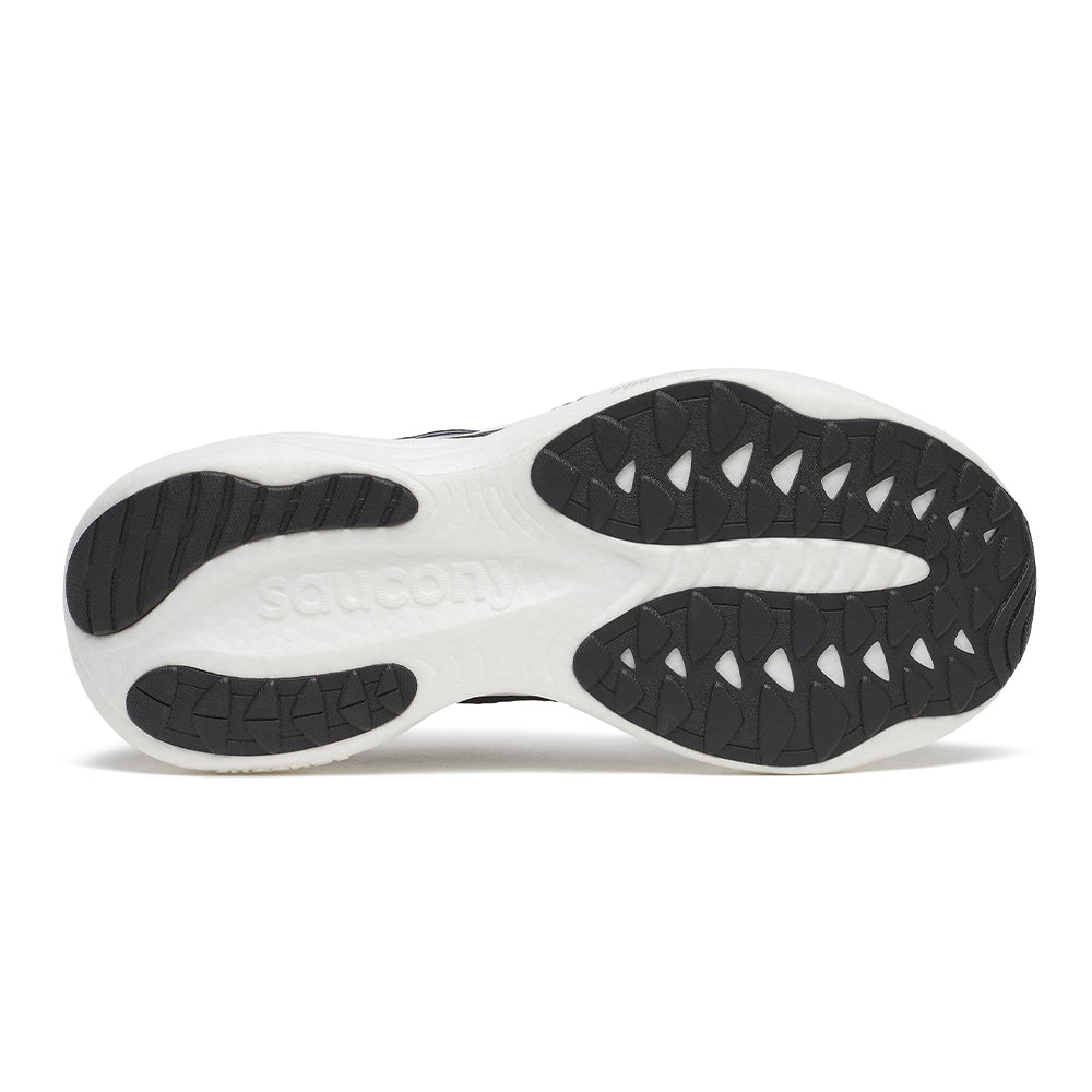 Saucony Men's Ride 19 - BlackToe Running#colour_black-silver