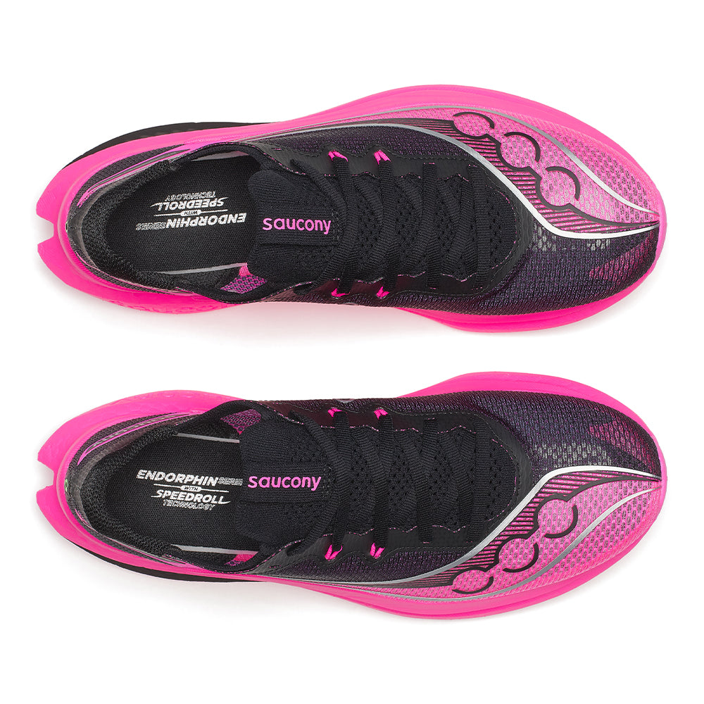 Saucony Men's Endorphin Pro 5 - BlackToe Running#colour_black-shock