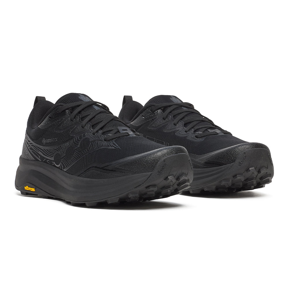 Saucony Men's Peregrine 16 GTX - BlackToe Running