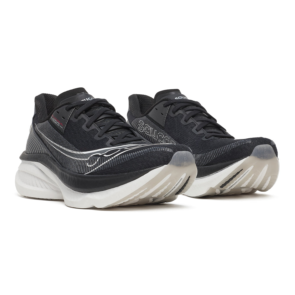 Saucony Men's Endorphin Azura - BlackToe Running#colour_black-white