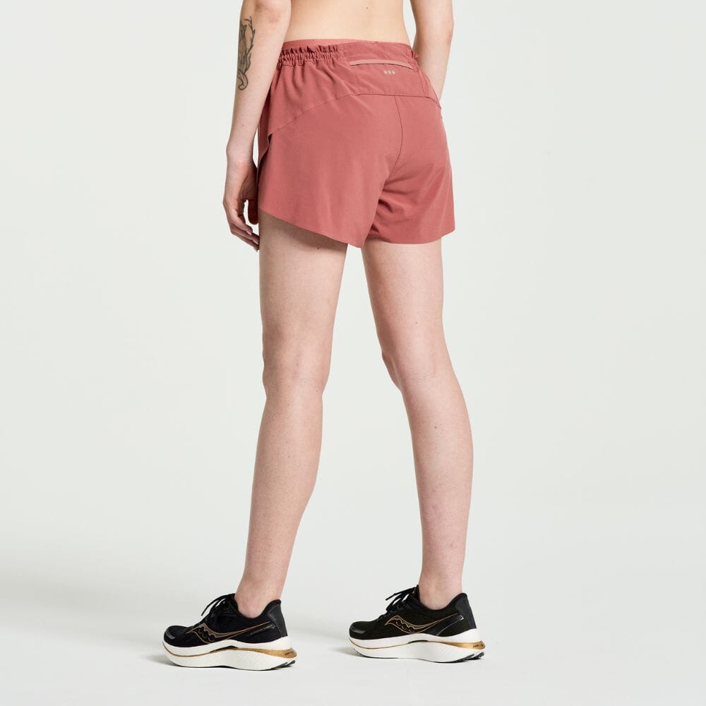 Saucony Women's Pinnacle 2.5" Short Women's Bottoms - BlackToe Running