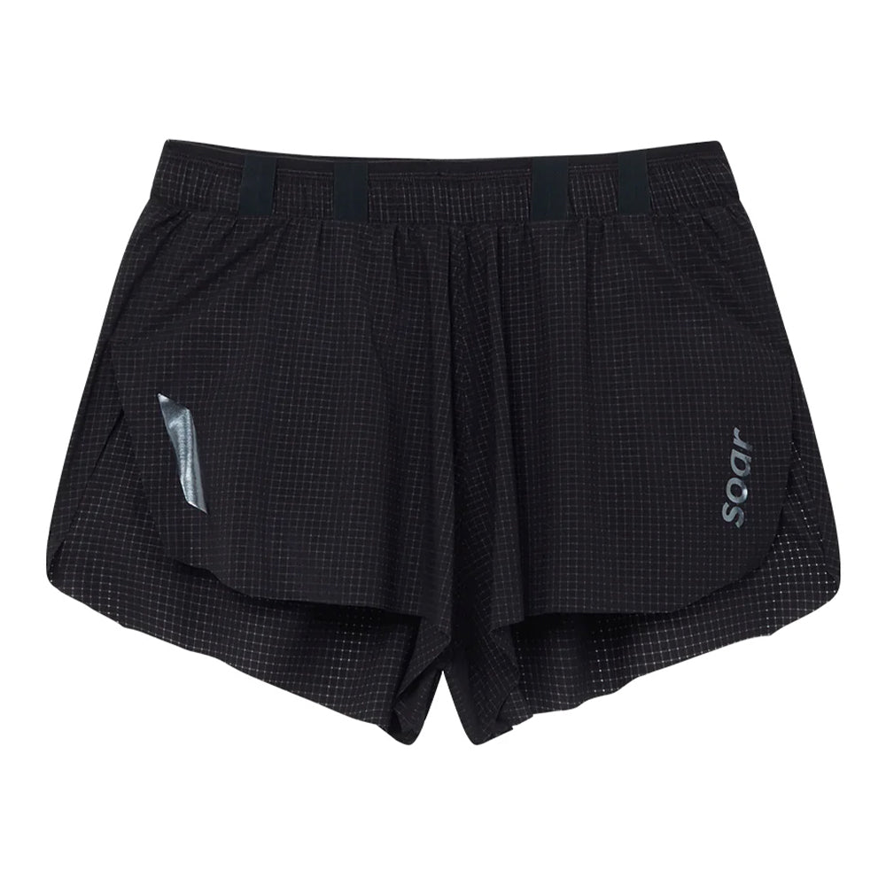 Soar Men's Marathon Shorts - BlackToe Running#colour_black-black