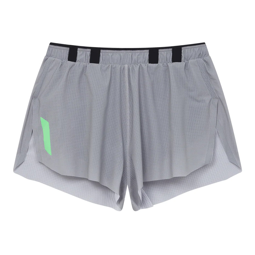 Soar Men's Marathon Shorts - BlackToe Running#colour_silver
