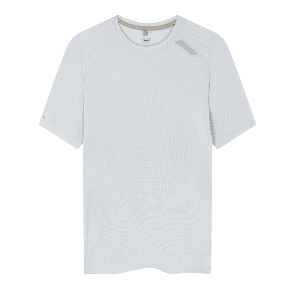 Soar Men's Eco Tech T - BlackToe Running#colour_grey