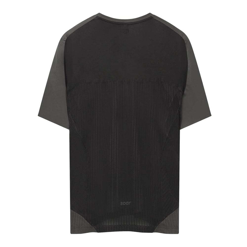 Soar Men's SS Hot Weather T - BlackToe Running