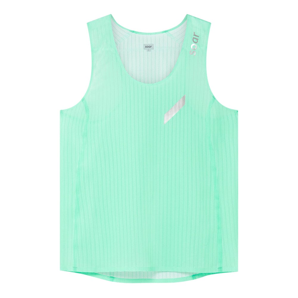 Soar Women's Race Vest - BlackToe Running#colour_fluro-green