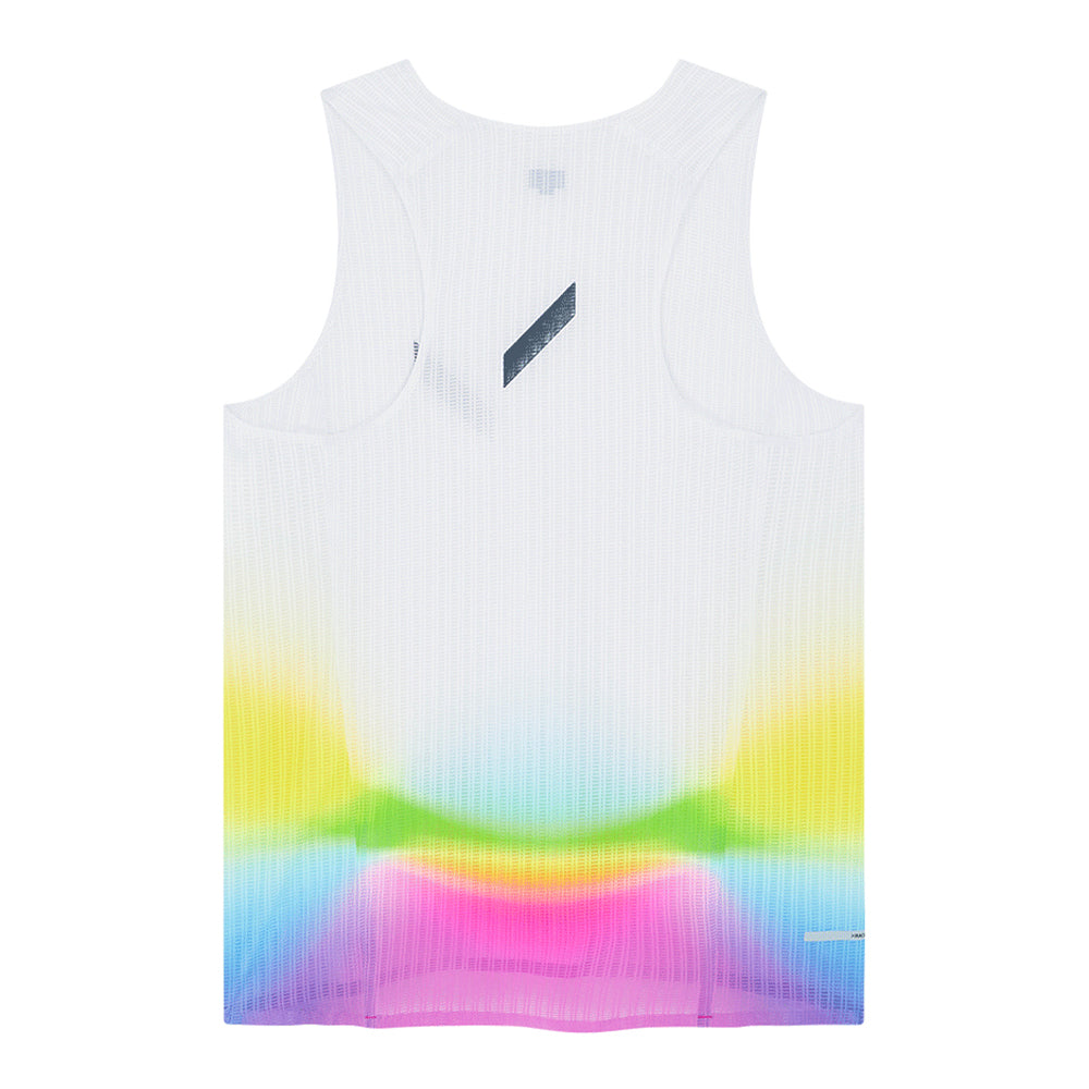 Soar Women's Race Vest - BlackToe Running#colour_white-summer-rainbow