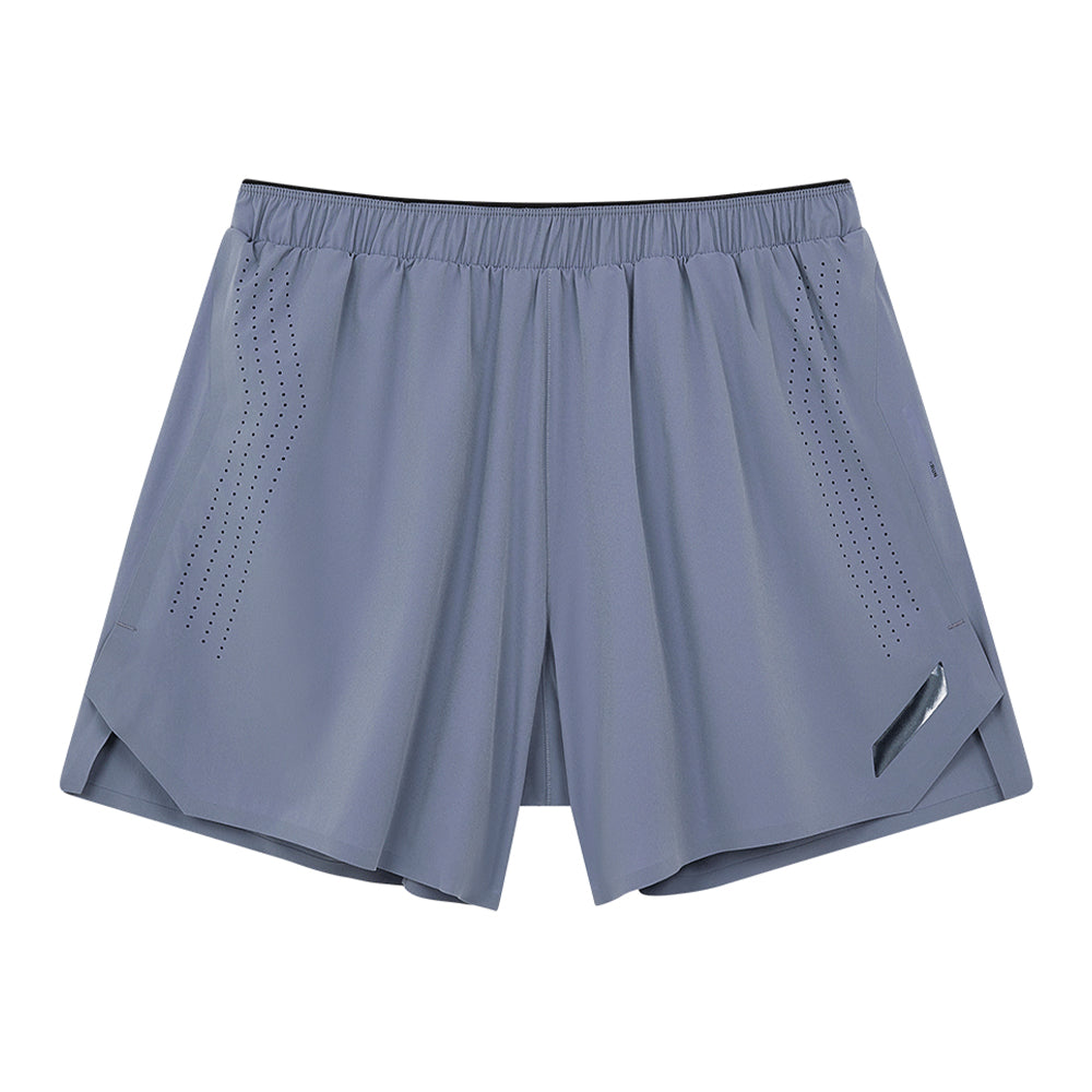 Soar Men's Run Shorts - BlackToe Running#colour_blue-graphite