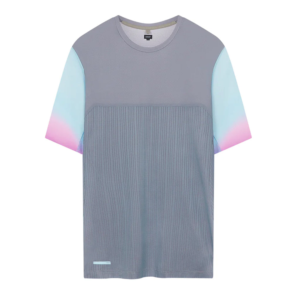 Soar Men's SS Hot Weather T - BlackToe Running