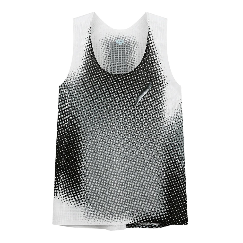 Soar Women's Race Vest - BlackToe Running#colour_black-white-dot