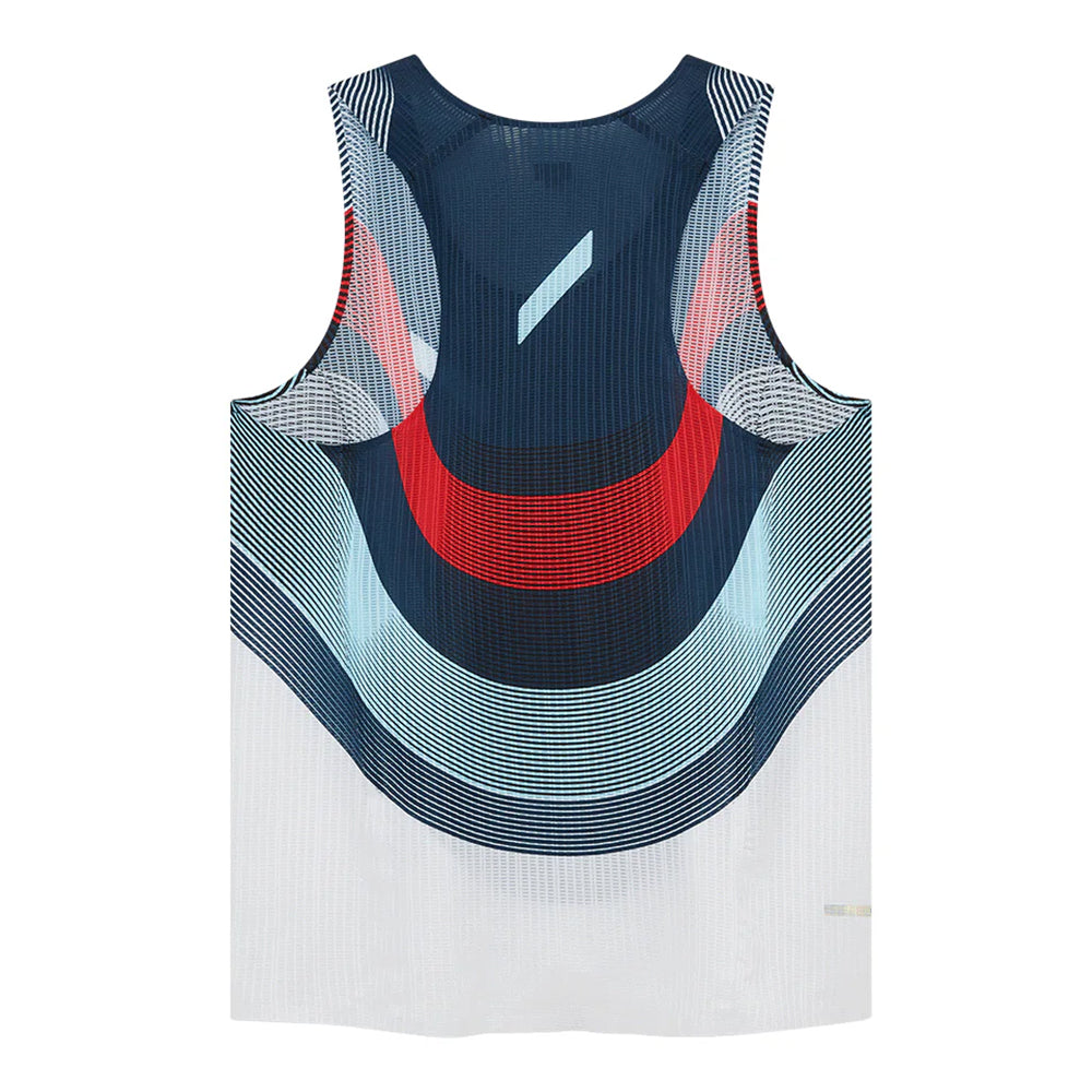 Soar Women's Race Vest - BlackToe Running#colour_navy-red-white