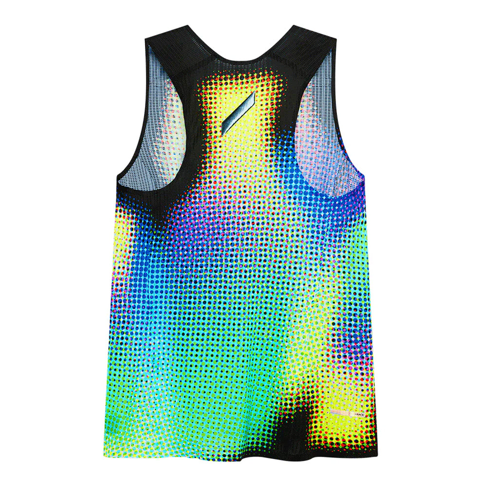 Soar Women's Race Vest - BlackToe Running#colour_tropical-dot