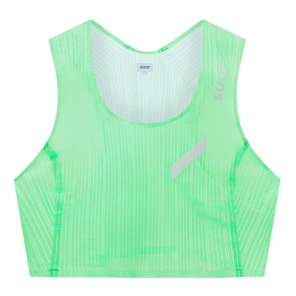 Soar Women's Crop Race Vest - BlackToe Running