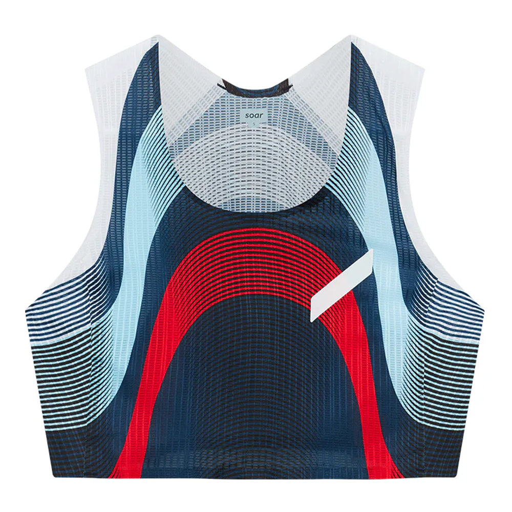 Soar Women's Crop Race Vest - BlackToe Running
