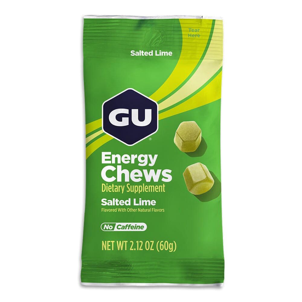 GU Chews - 2 Serving Pack Nutrition - BlackToe Running - 