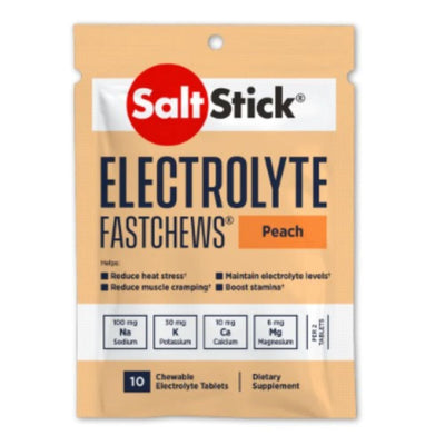 SaltStick FastChews 10-Tab Pack - BlackToe Running#flavour_peach