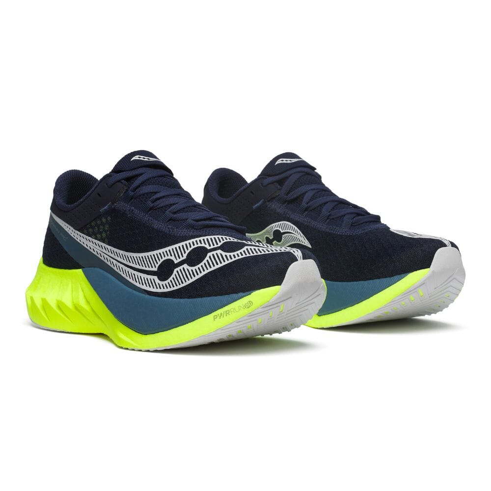 Saucony Men's Endorphin Pro 4 - BlackToe Running#colour_navy-citron