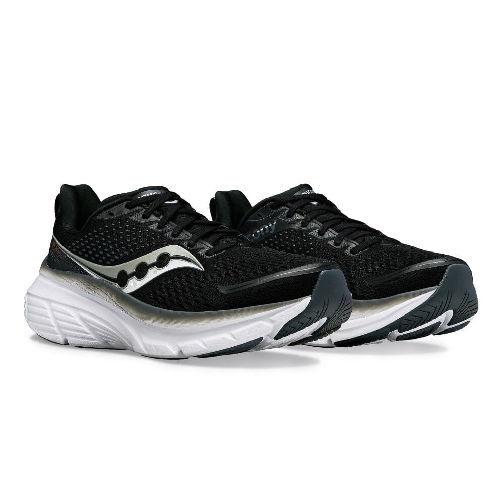 Saucony Men's Guide 17 Men's Shoes - BlackToe Running#colour_black-shadow