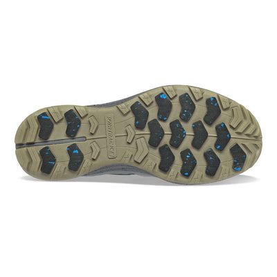 Saucony Men's Peregrine ICE+ 3 Men's Shoes - BlackToe Running#colour_gravel-black