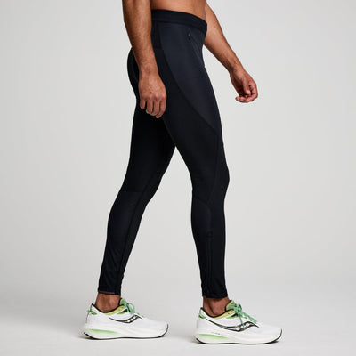 Saucony Men's Runshield Tight - BlackToe Running#colour_black
