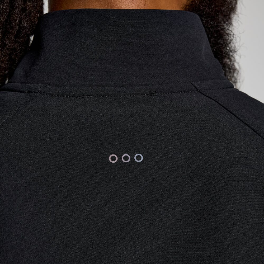 Saucony Men's Triumph Jacket - BlackToe Running#colour_black