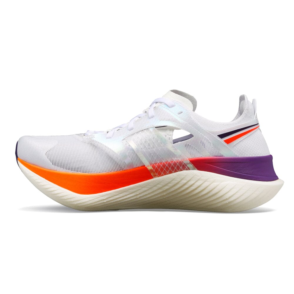 Saucony Women's Endorphin Elite - BlackToe Running#colour_white-vizired