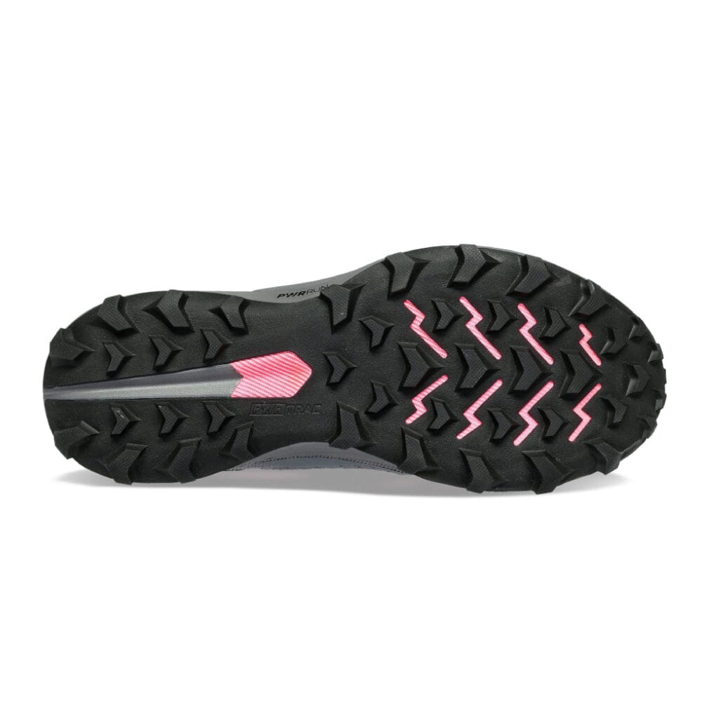 Saucony Women's Peregrine 13 GTX - BlackToe Running#colour_gravel-black