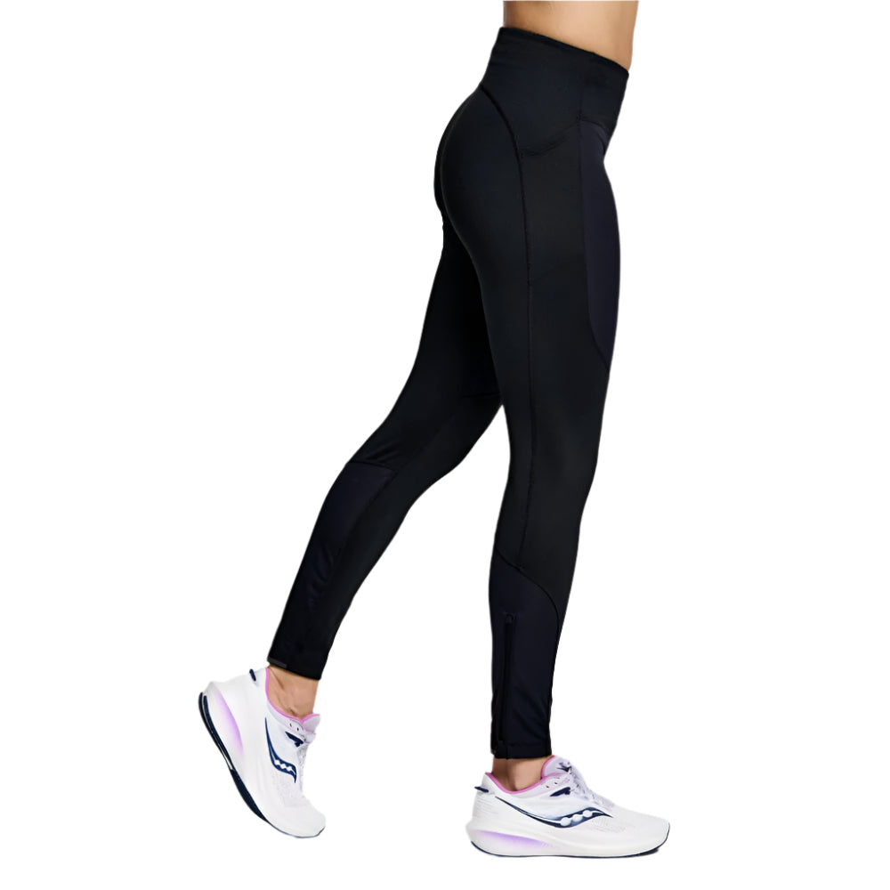Saucony Women's Runshield Tight - BlackToe Running#colour_black
