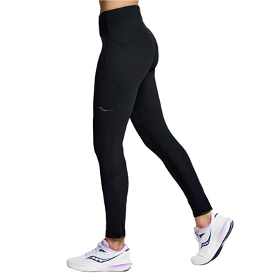Saucony Women's Runshield Tight - BlackToe Running#colour_black