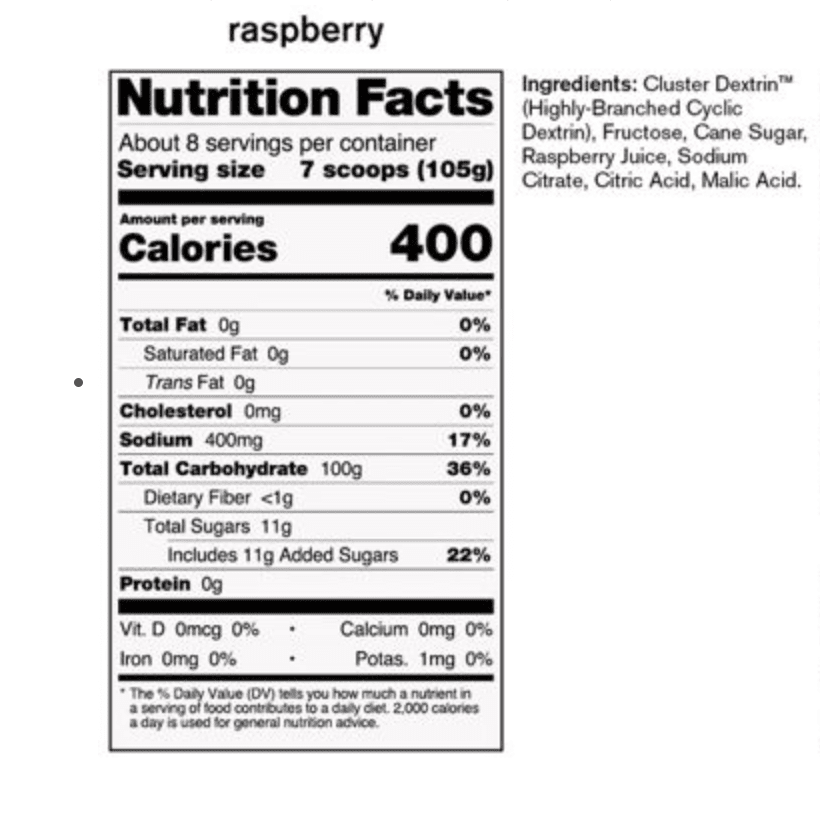 Skratch Labs Super High-Carb Drink Mix - BlackToe Running#flavour_raspberry