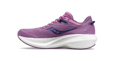Saucony Women’s Triumph 21 - BlackToe Running#colour_grape-indigo