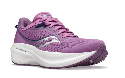 Saucony Women’s Triumph 21 - BlackToe Running#colour_grape-indigo