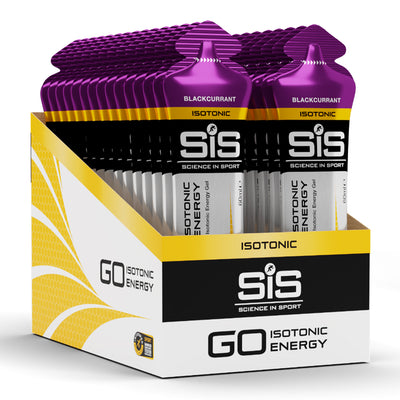 SiS Go Isotonic Energy Gel Box of 30 - BlackToe Running#flavour_blackcurrant
