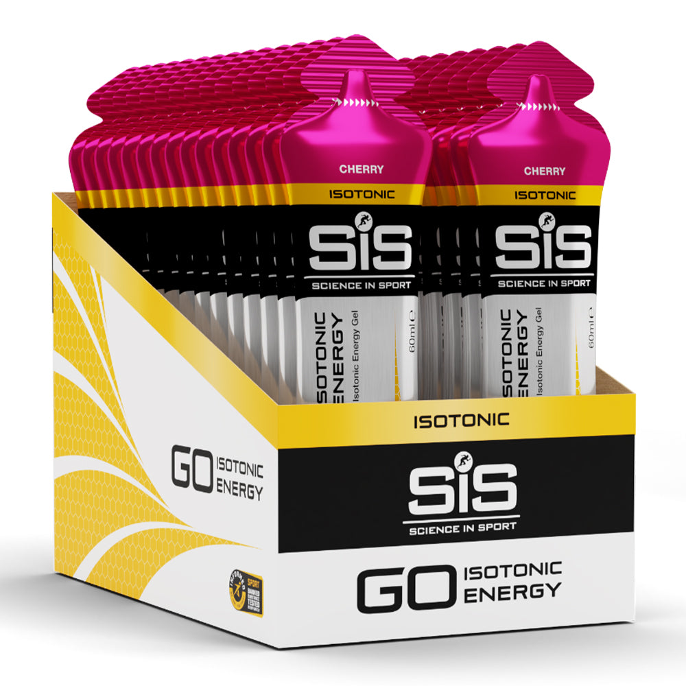 SiS Go Isotonic Energy Gel Box of 30 - BlackToe Running#flavour_cherry