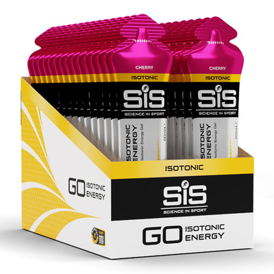 SiS Go Isotonic Energy Gel Box of 30 - BlackToe Running#flavour_cherry