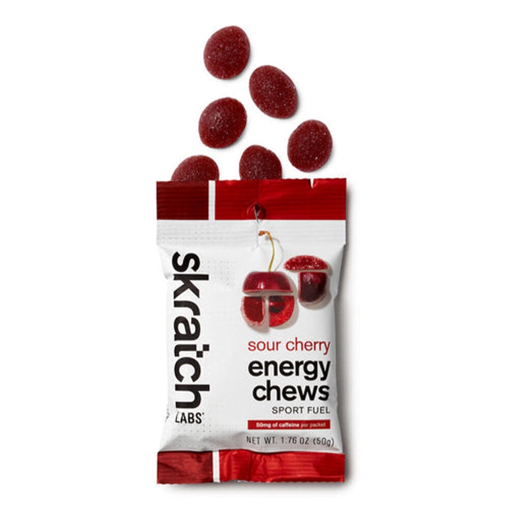 Skratch Labs Sport Energy Chews - 10 Pack - BlackToe Running#flavour_sour-cherry