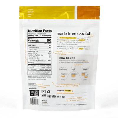 Skratch Labs Sport Hydration Drink Mix - BlackToe Running#flavour_pineapple