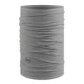 Buff Lightweight Merino Neckwear Headwear - BlackToe Running#colour_solid-light-grey