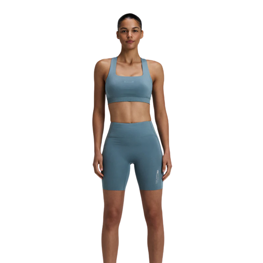 Bandit Women’s Stamina™ Square Neck Run Bra - BlackToe Running#colour_tranquil-blue