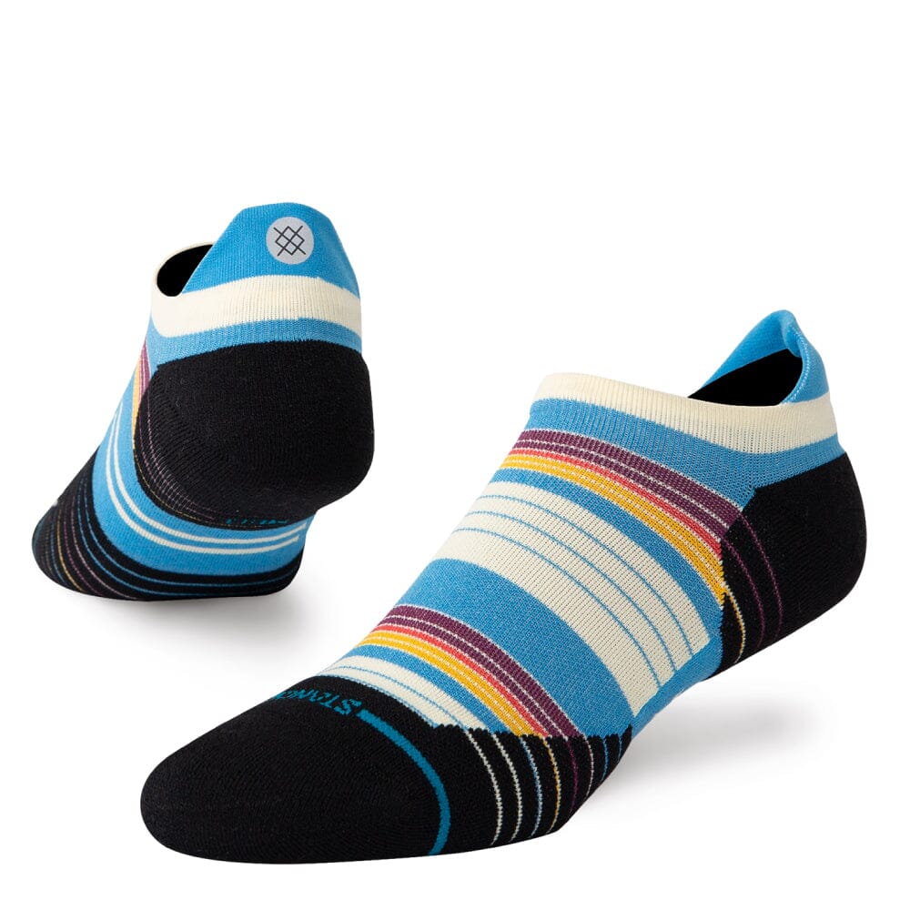 Stance Ralph Tab Socks - BlackToe Running#colour_blue
