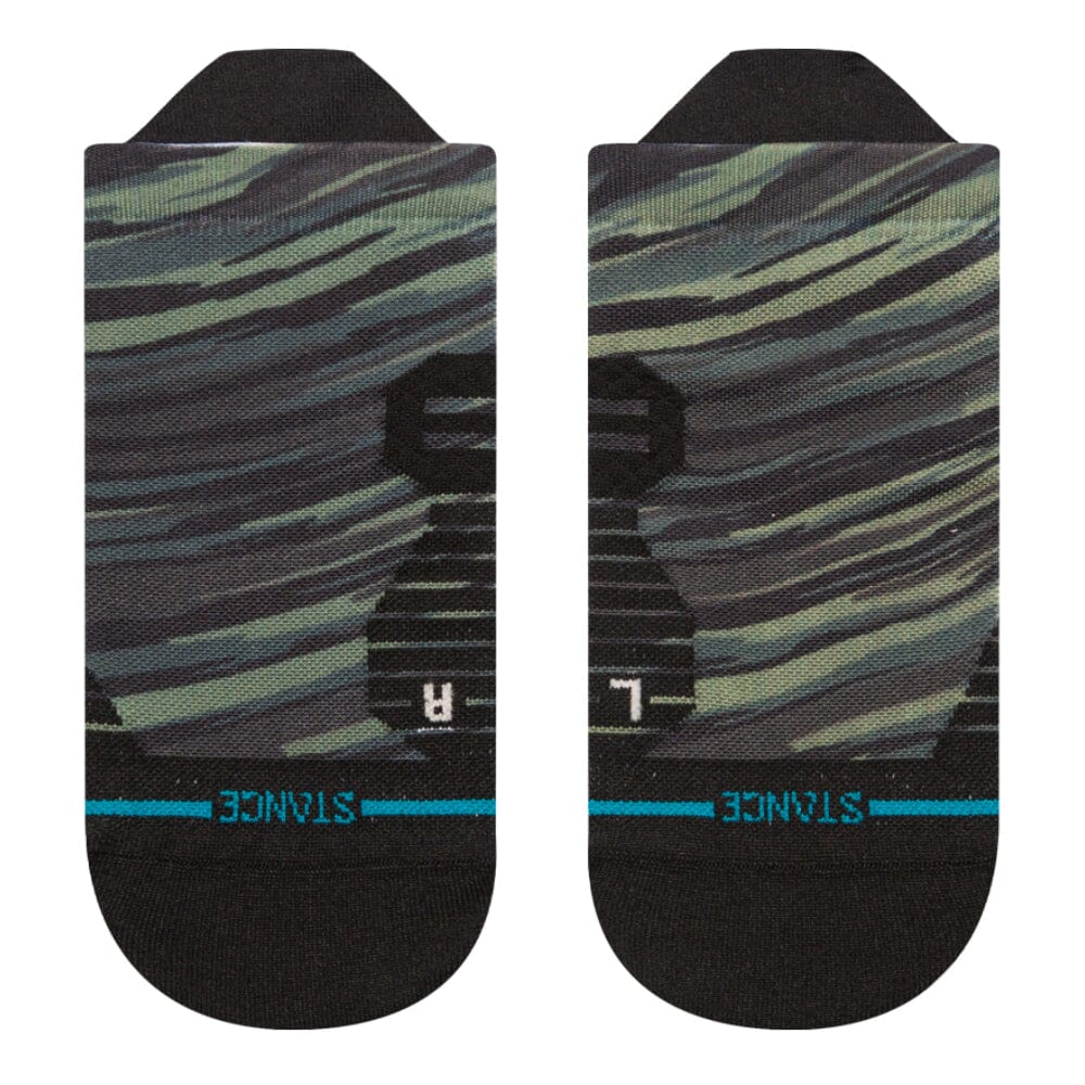 Stance Slant Ultralight Cushion Tab Socks - BlackToe Running