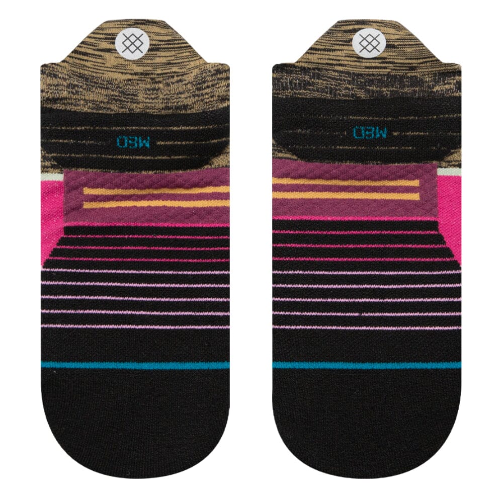 Stance Women's Run Aptitude Light Cushion Tab Socks - BlackToe Running