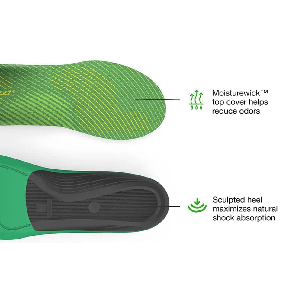 Superfeet Run Support High Arch Insoles Rx Items - BlackToe Running - 