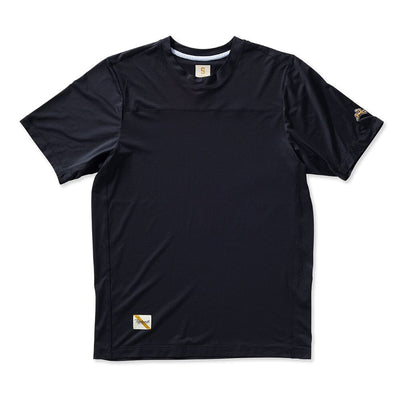 Tracksmith Men's Twilight Tee - BlackToe Running#colour_black