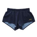 Tracksmith Women's Strata Shorts - BlackToe Running#colour_navy