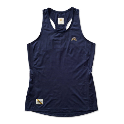 Tracksmith Women's Twilight Tank Women's Tops - BlackToe Running#colour_navy