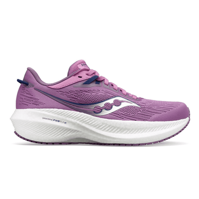 Saucony Women’s Triumph 21 - BlackToe Running#colour_grape-indigo